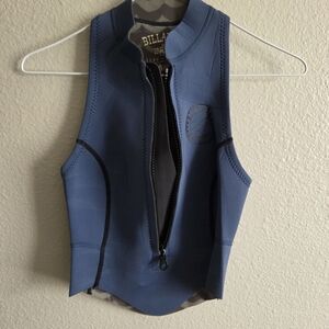 Billabong Blue Sleeveless Vest And Pants
